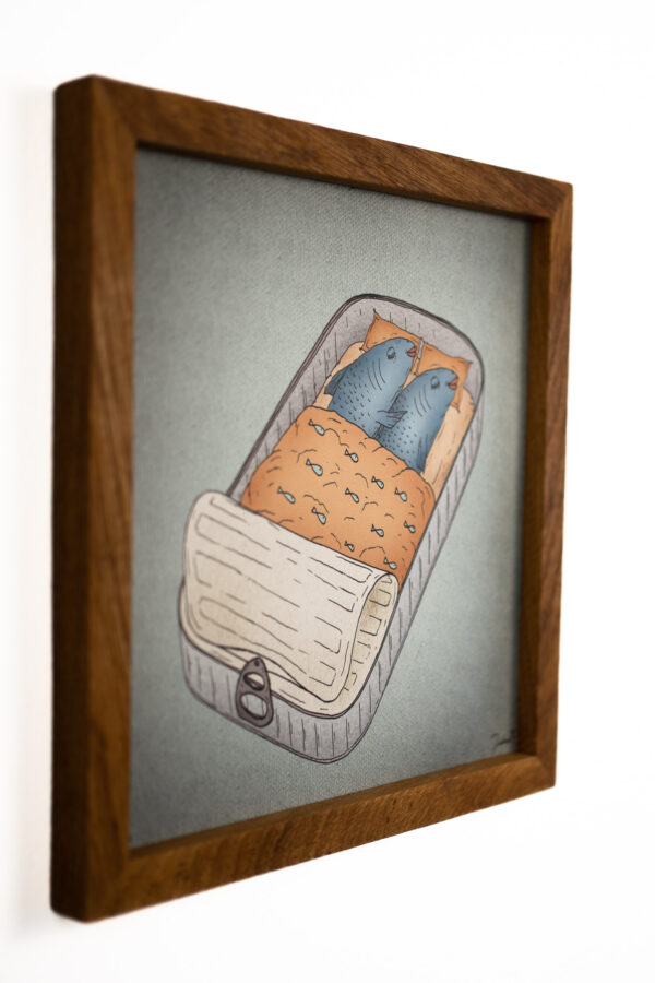 canned fish 30 x 30 cm - different variations – Bild 2