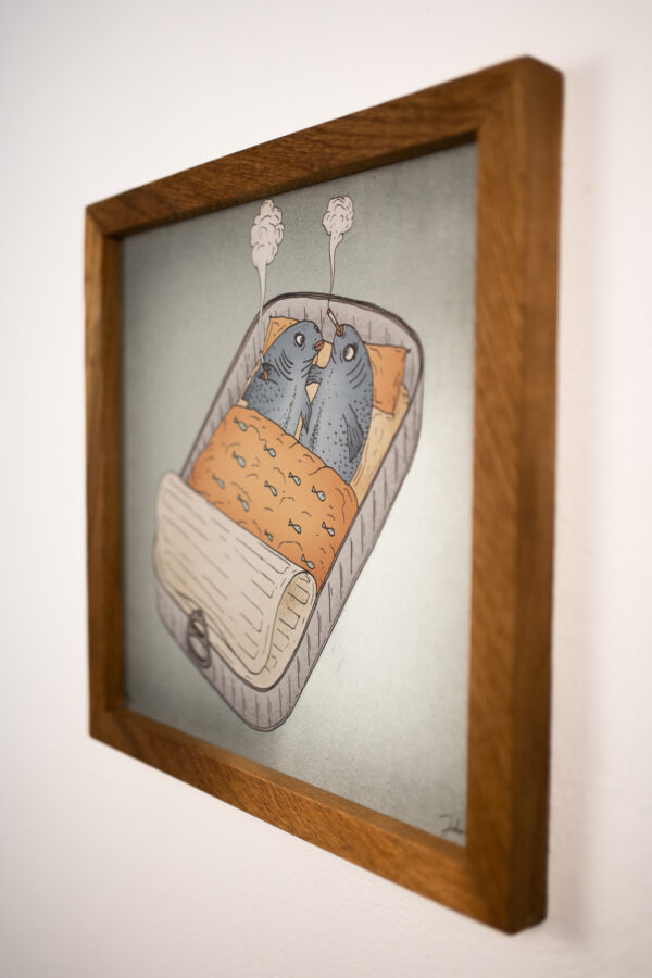 canned fish 30 x 30 cm - different variations – Bild 6